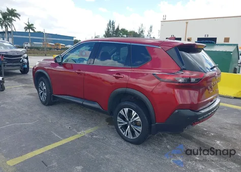 2021 Nissan Rogue Sv Intelligent Awd из США, поврежденный, VIN 5N1AT3BB4MC797283